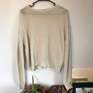 Knit sweater